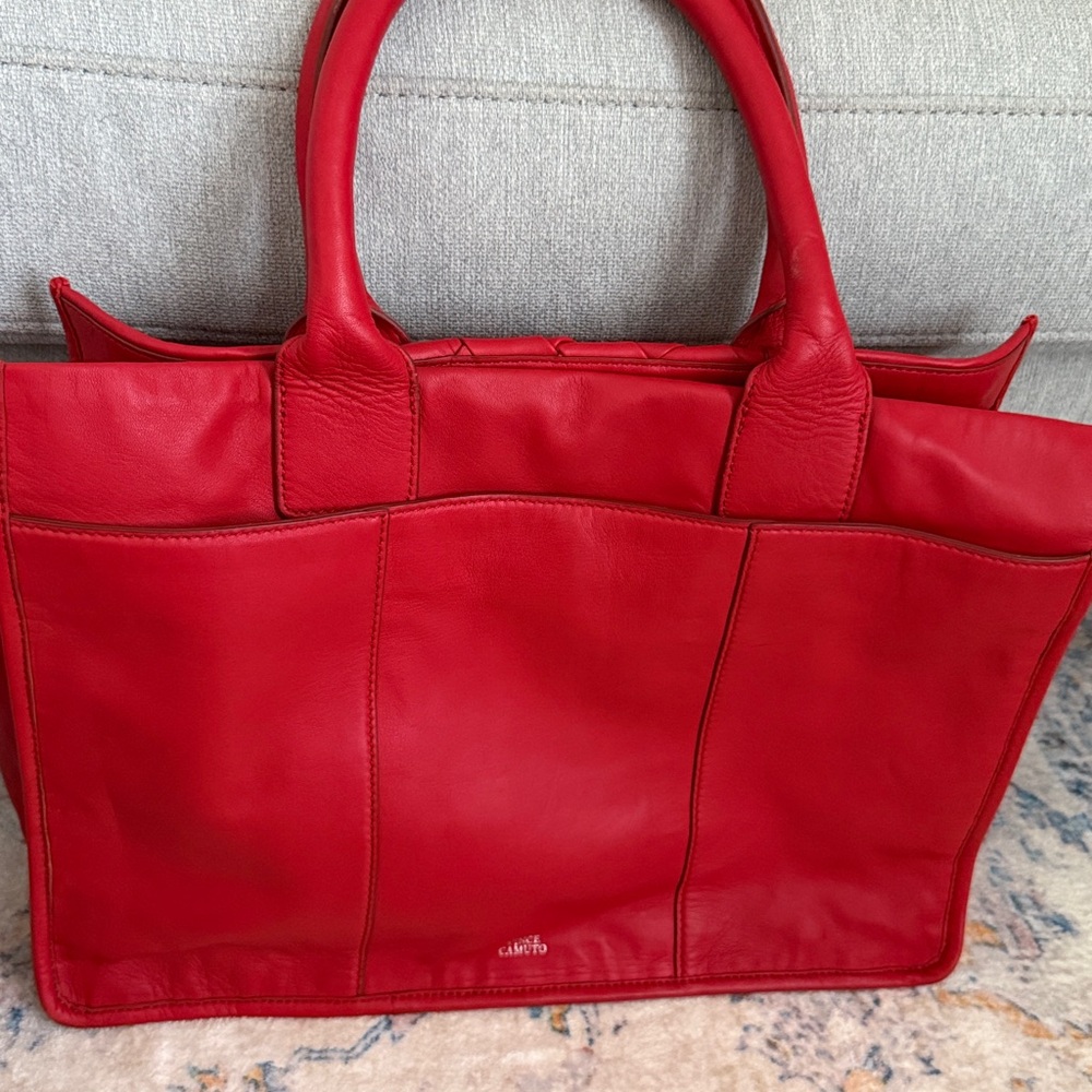 Vince Camuto Leori Leather Tote - Picture 3 of 8